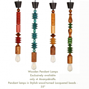 Wooden Pendant Lamps