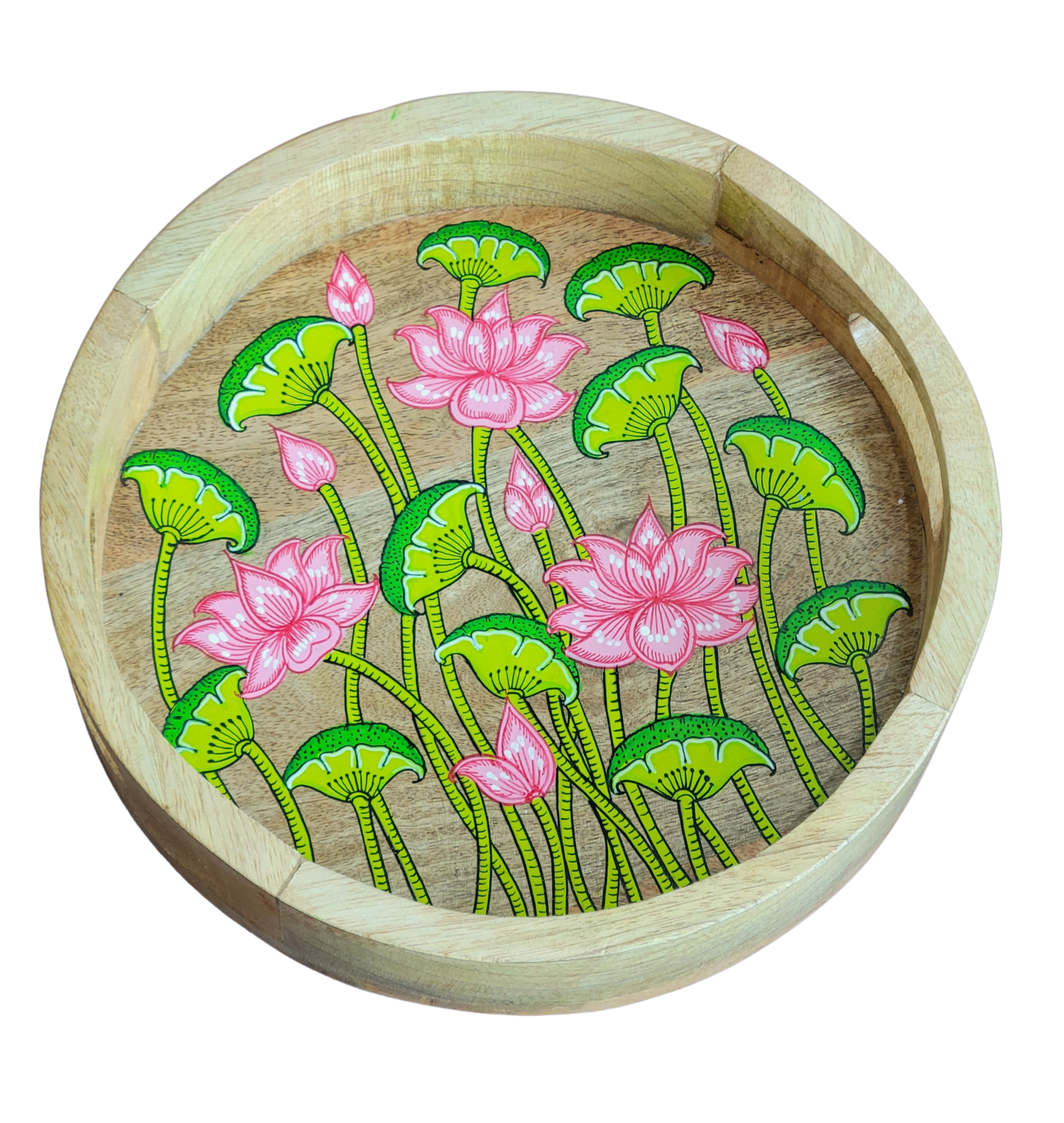 Lotus Patachitra Tray