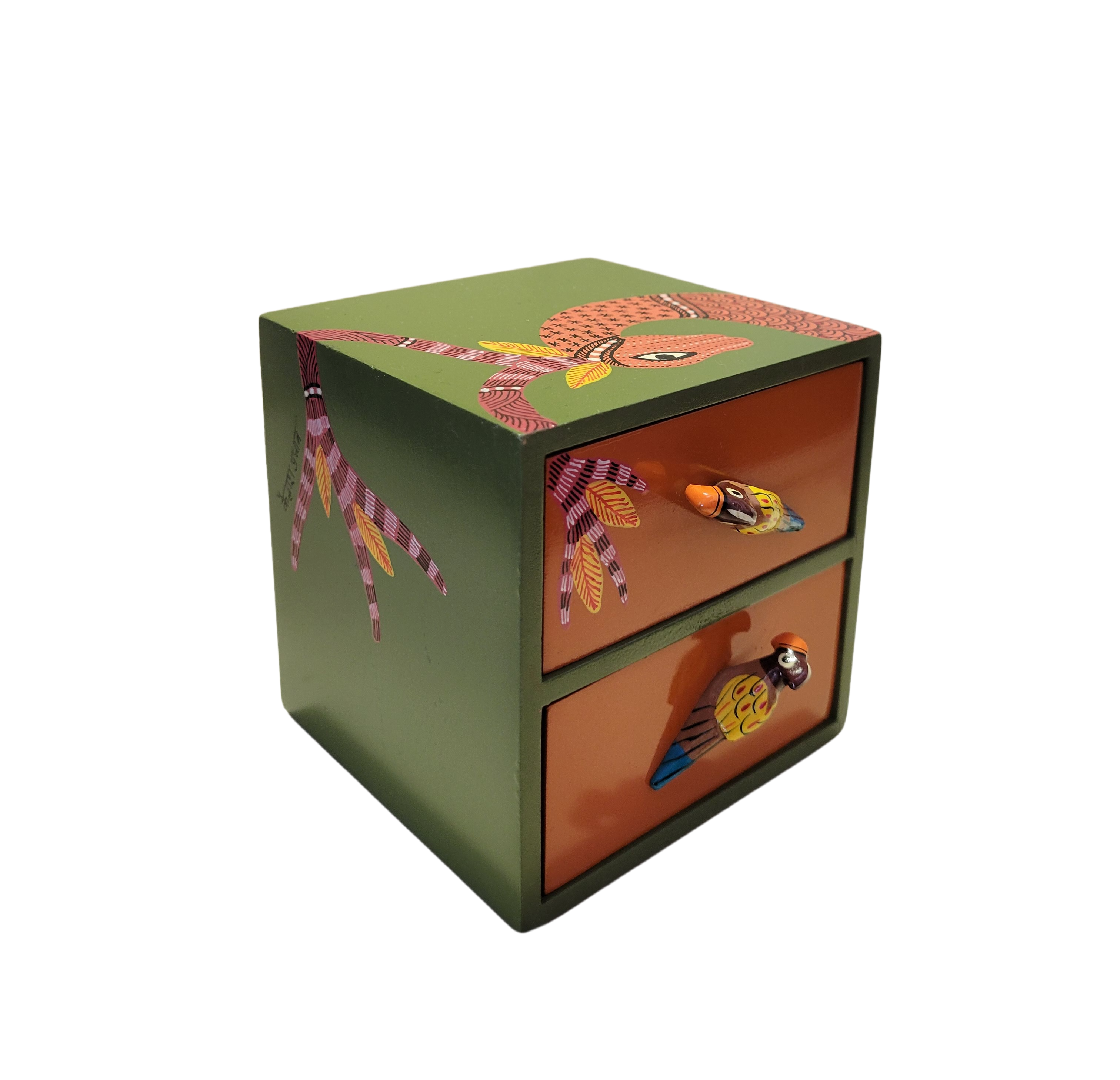 Gond two drawer box